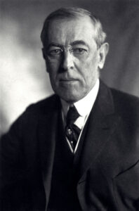 Woodrow Wilson Harris Ewing bw photo portrait 1919 500px