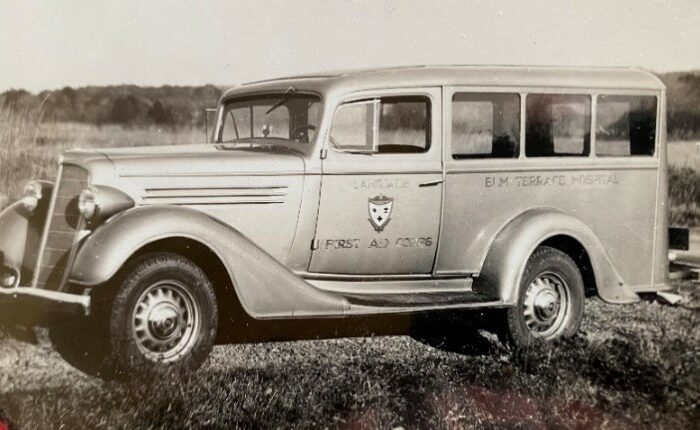 Volunteer Medical Service Corps ambulance