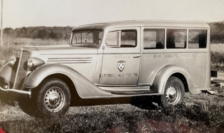 Volunteer Medical Service Corps ambulance