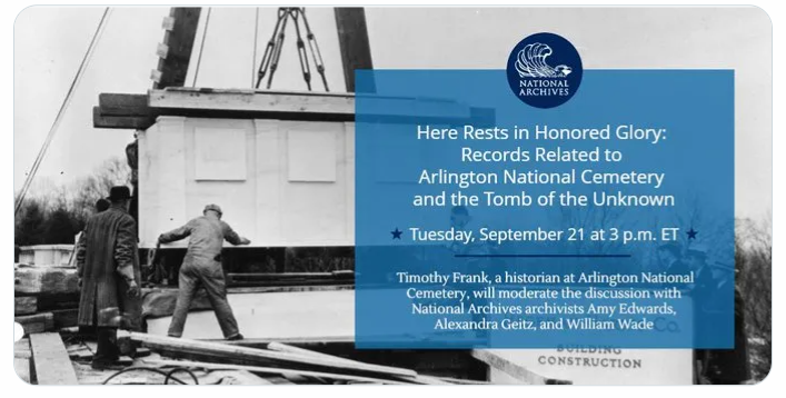 National Archives webinar graphic