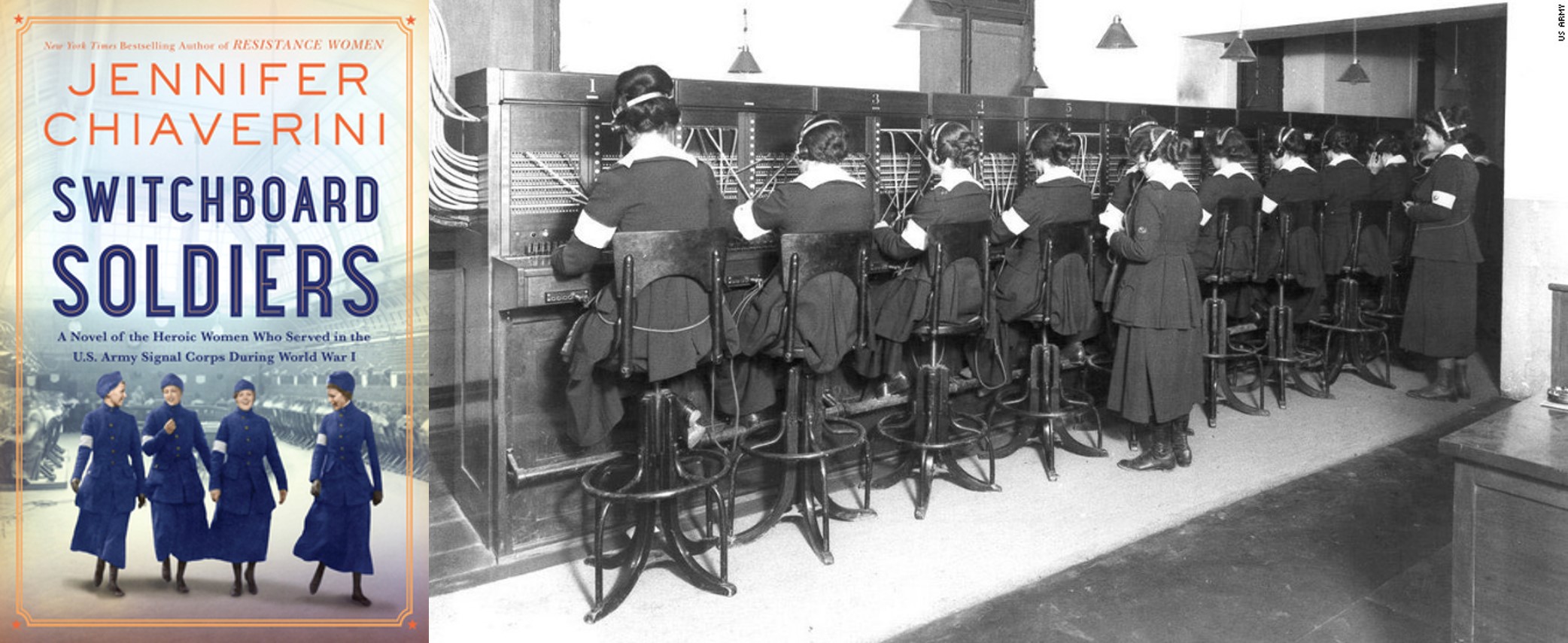 Switchboard Soldiers cover and switchboard operators