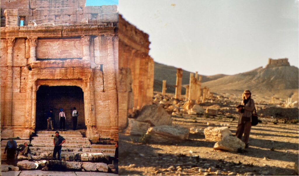 Nimrod Frazer, Monique Seefried 1995 Palmyra, Syria