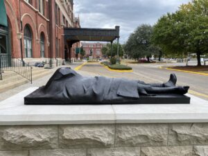 Return from the Argonne sculpture