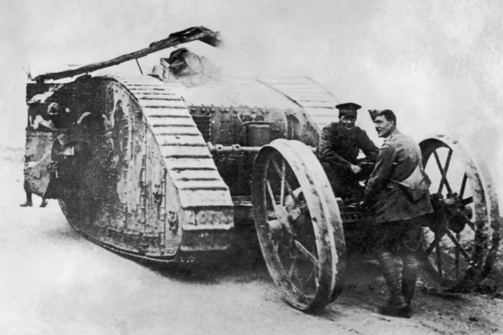  Mark I tank.