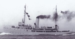 Snohomish underway in WWI