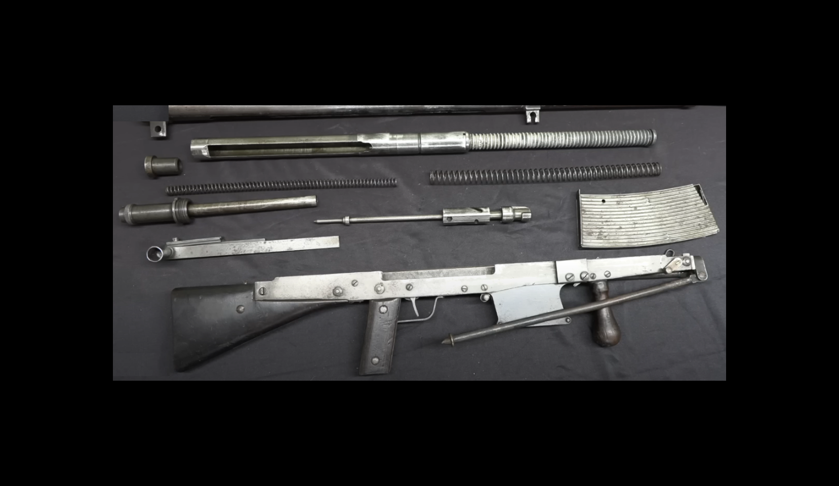 American Chauchat framed