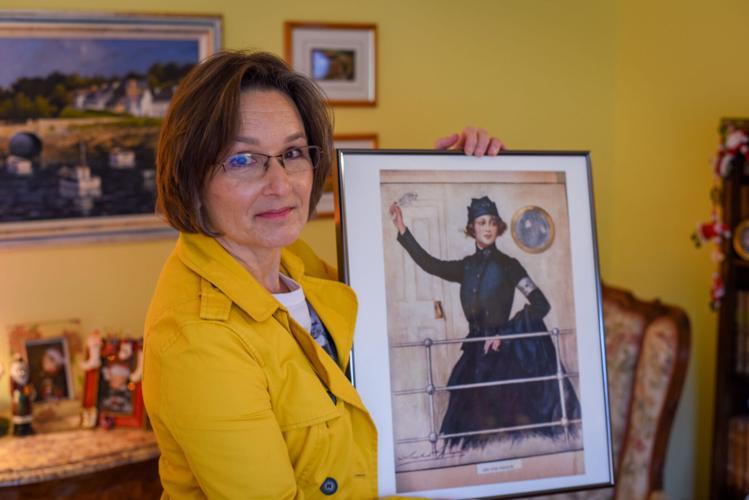 Bourgin holding picture