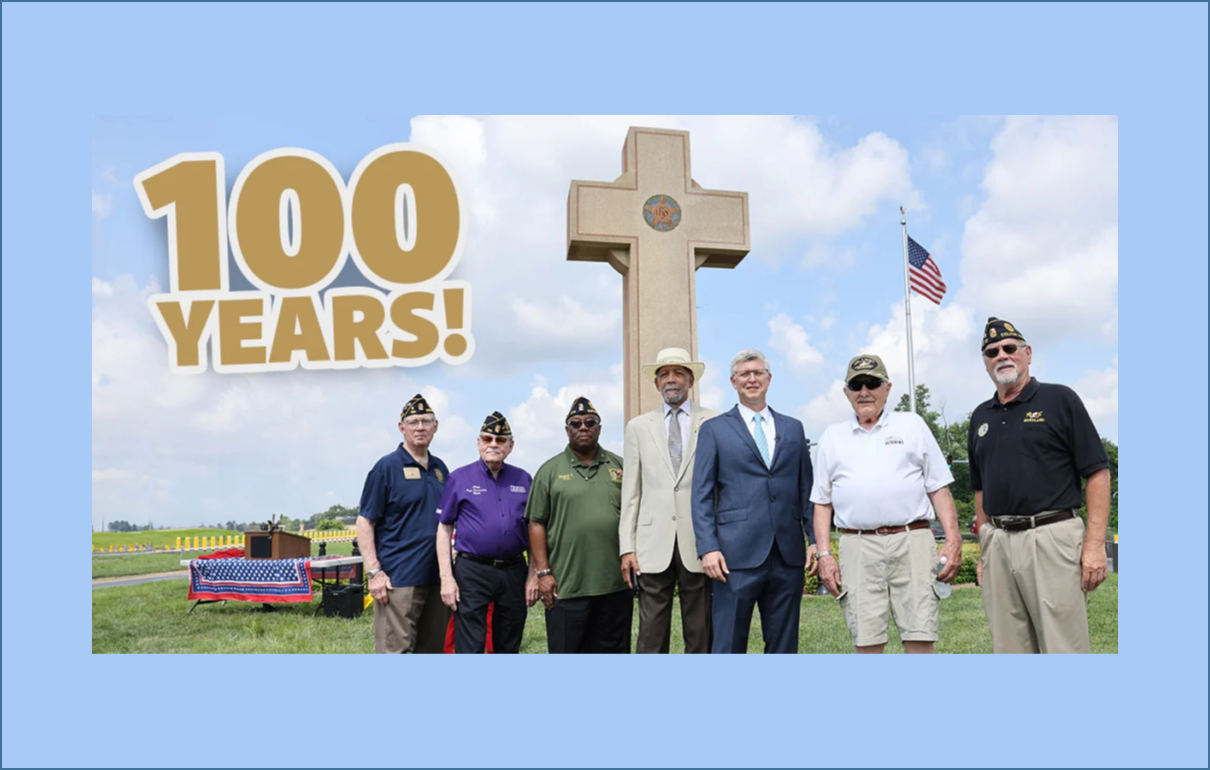 Bladensburg header framed